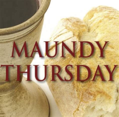 Prayers For Maundy Thursday – Second Congregational Church Of Wilton