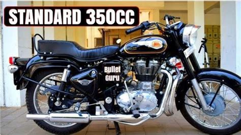 Royal Enfield Standard Bullet 350cc Full Review - YouTube