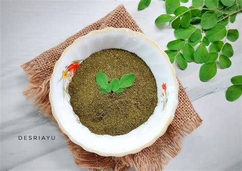 Resep Moringa Powder / Tepung Daun Kelor oleh Desriayu - Cookpad