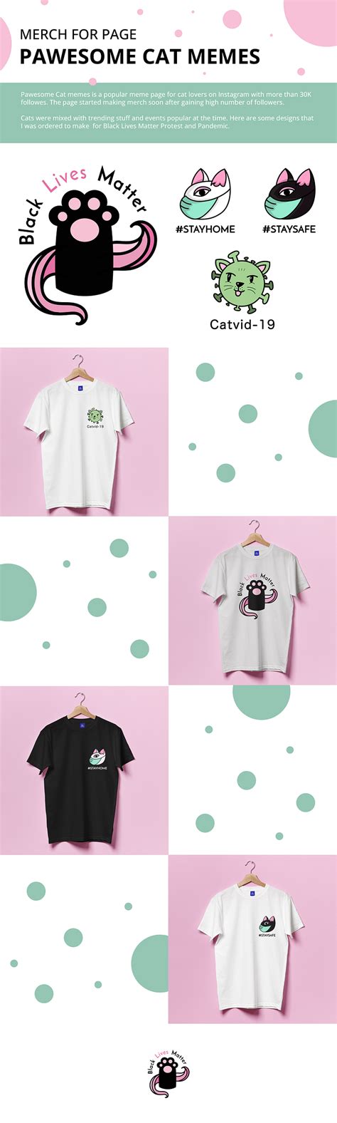 Cat Merchandise by Mariam Lomidze on Dribbble