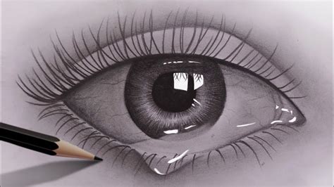 Pencil Eye Realistic Pencil Eye Easy Drawings For Beginners : But you can practice more and more ...