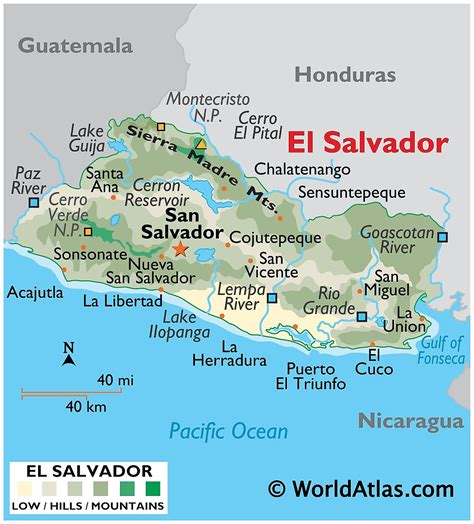 El Salvador Maps & Facts - World Atlas