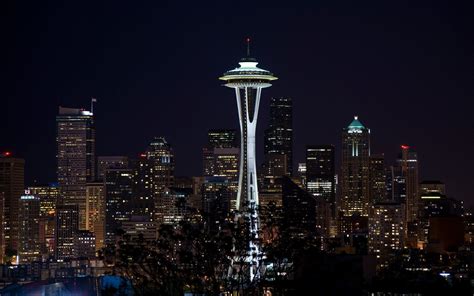 Seattle Night Wallpapers - Top Free Seattle Night Backgrounds ...