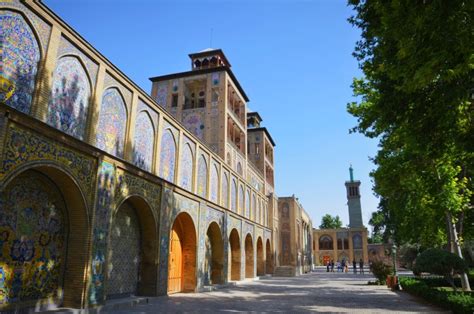 Golestan palace in Tehran, Iran: A tiled beauty