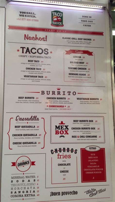 Try This Menu !!!: Taco Truck Indonesia