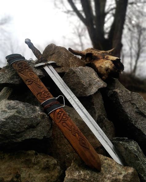 Medieval Viking Sword, Viking Sword, Medieval Hand Forged Sword, Vikings Sword, Sword, Hand ...