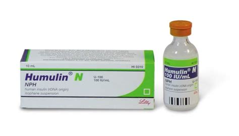 Humulin N (Insulin Isophane AKA Insulin NPH)