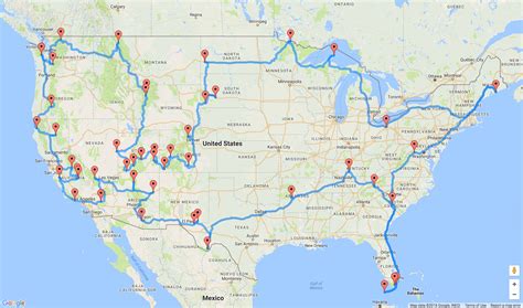 The Optimal Route for Visiting Every U.S. National Park / Boing Boing