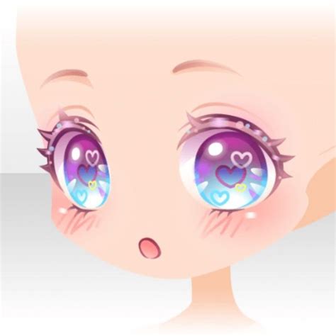 Drawing Shiny Startled Face ver. A blue | Anime eye drawing, Chibi eyes, Anime eyes