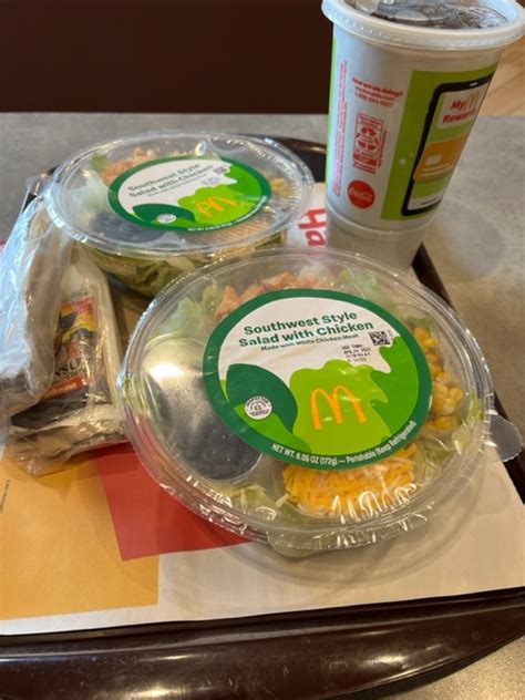 First look: McDonald’s 2022 salads – a shadow of what they used to be – The No Salt, No Fat, No ...