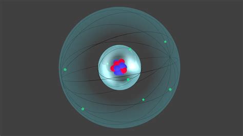 free oxygen atom 3d model