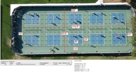 Pickleball Court Lighting Layout | LEDLightingSupply.com