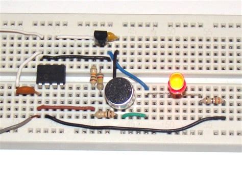 Microcontroller with single LED Project in Proteus