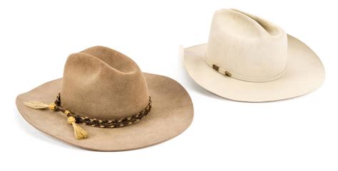 (2) Vintage Stetson Cowboy Hats