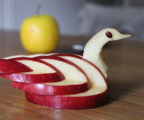 Apple Carving : Swan : 9 Steps (with Pictures) - Instructables