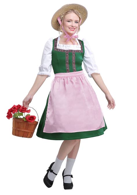 Women's Plus Size Oktoberfest Beauty Costume 1X 2X 3X