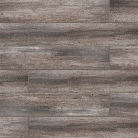 Distressed 8-in x 36-in Wood Look Porcelain Field Tile in Taurus - Walmart.com - Walmart.com