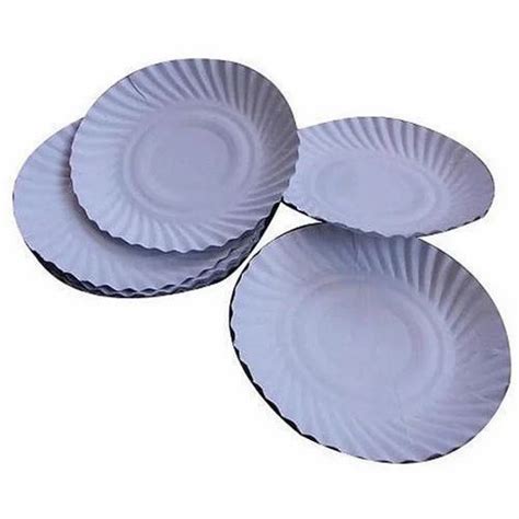 Plain Birthday White Paper Plate at Rs 16/piece in Dombivli | ID: 20310247488