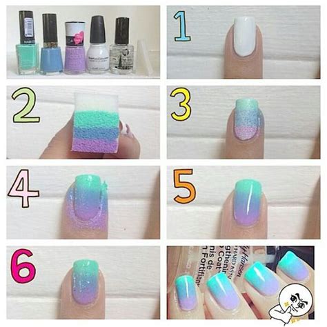 DIY Ombre Nails At Home (Video)