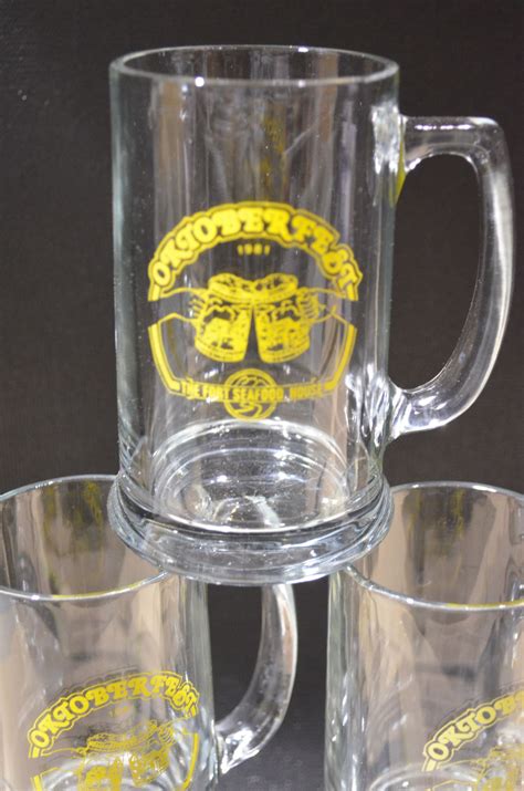 6 - 1981 Oktoberfest Mugs