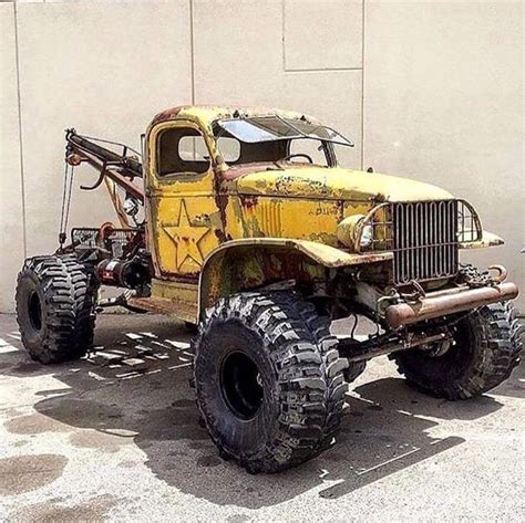 Hot Rods and 4x4s — Rat rod tow truck 4x4. Too cool! | Rat rods truck, Trucks, Rat rod