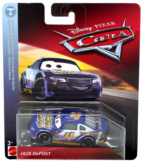 Disney / Pixar Cars Piston Cup Racers Jack DePost Diecast Car - Walmart ...