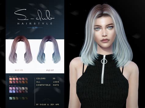 Sims 4 hair highlights - seatoo