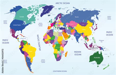 Map Of The World Countries