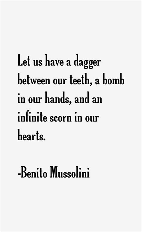 Benito Mussolini Quotes & Sayings