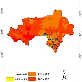 Map of the average Land Surface Temperature (LST) of the Dasht-e Kavir... | Download Scientific ...