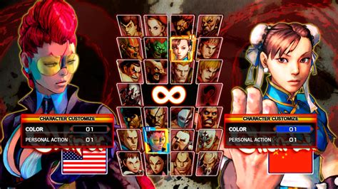 Ultra Street Fighter 4 Characters