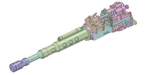 25mm chain gun 3D model | CGTrader