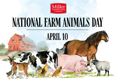 National Farm Animals Day (April 10)