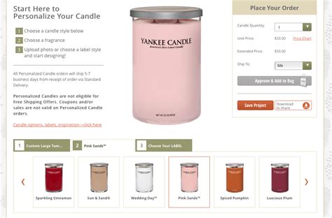 How to make a personalized Yankee Candle