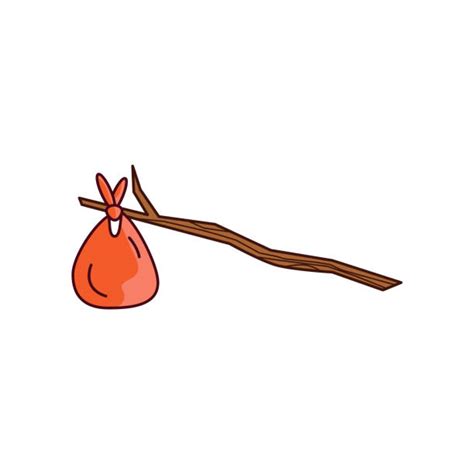 Bindle Stick stock vectors - iStock