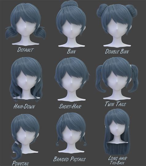 Top 186+ Different types of anime hair - Merkantilaklubben.org