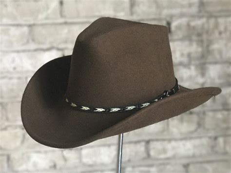 Rockmount Mens Brown Felt Cowboy Crushable Hat – The Western Company