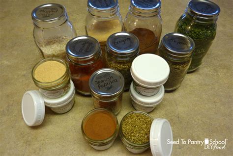 Food Storage: Storing Herbs and Spices for Long Term Storage - Seed To Pantry School