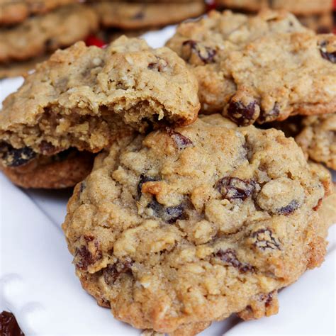 Soft and Chewy Oatmeal Raisin Cookies - Two Sisters