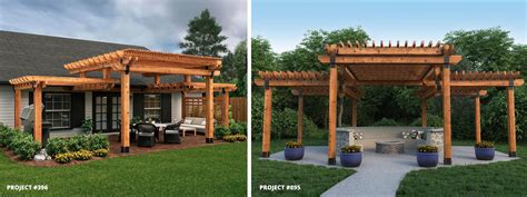 Two Post Pergola Plans