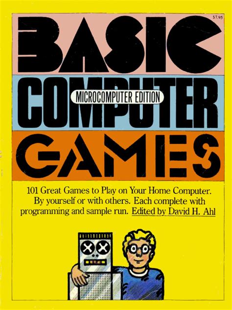 BASIC Computer Games: Cover - Microcomputer Edition