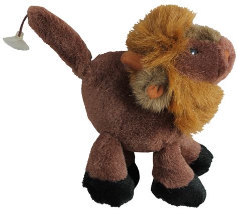 NA50096 7" "Dangle 'Em" Plush Hanging Buffalo