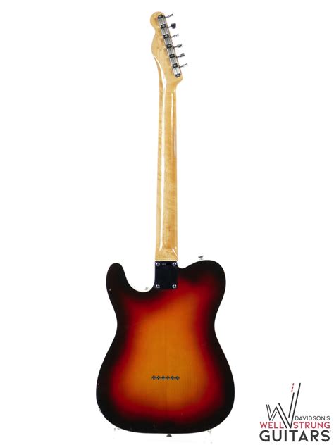 Custom Telecaster – Sunburst – Davidson's Well Strung Guitars – We Buy and Sell Vintage Guitars