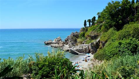 Best Beaches In Nerja | Vacation trips, Beach, Playa