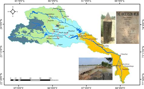 Location map of the Damodar River Basin | Download Scientific Diagram