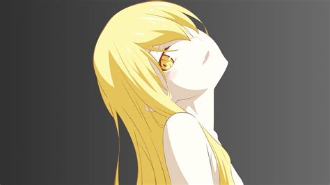 anime, Anime Girls, Oshino Shinobu, Long Hair, Blonde, Vector Art, Monogatari Series Wallpapers ...