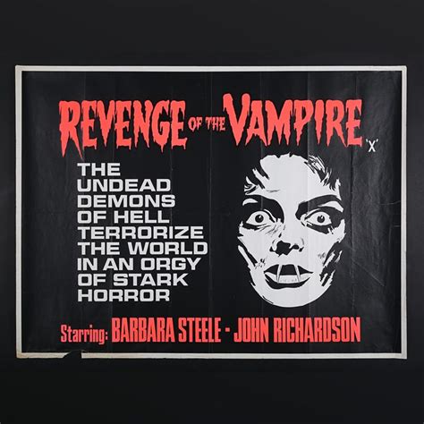 UK Quad Poster, 1960 | HORROR: REVENGE OF THE VAMPIRE (1960)