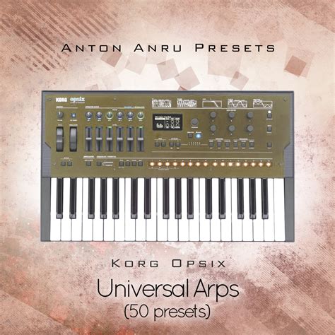 Korg Opsix soundbanks, soundsets, presets, patches, samples - download!