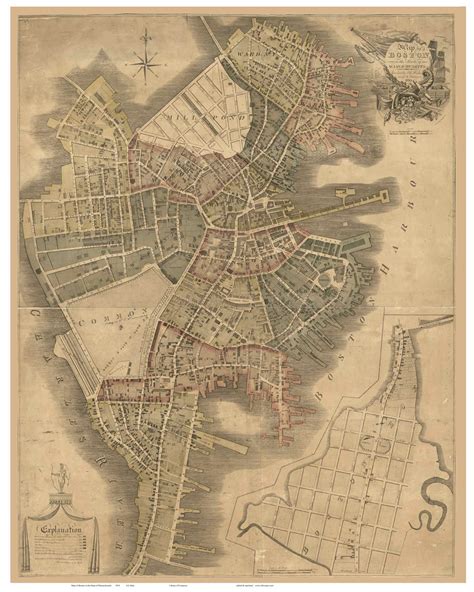 Old Maps of Boston