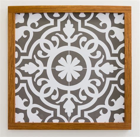 Modern Moroccan Pattern Tile Stencil, Easy DIY Faux Tile